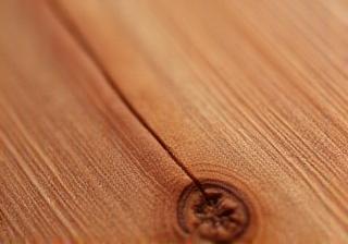 Close-up image showcasing the quality Canadian Cedar wood material used in the sauna