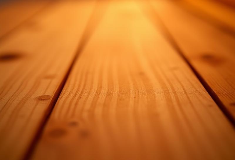 Detailed close-up image of the quality cedar wood paneling texture